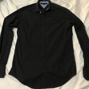 Tommy Hilfiger Black Longsleeve Button Up